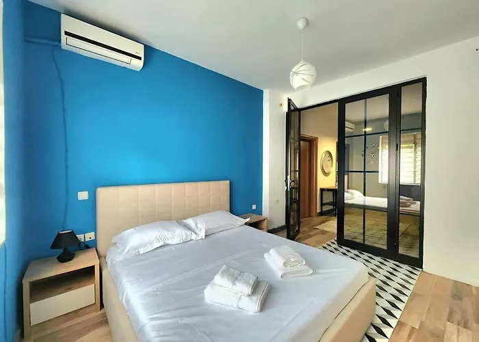 Apartmán Turqoise Flat In Center With 24h Self Check In *