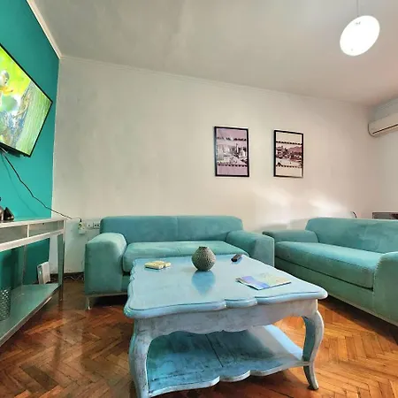 Turqoise Flat In Center With 24h Self Check In Appartement