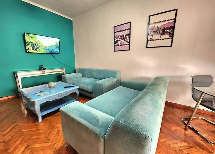 Turqoise Flat In Center With 24h Self Check In *